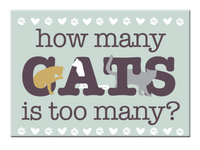 Thumbnail for Standard Magnet - How Many Cats...