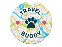 Thumbnail for Absorbent Stone Car Coaster - Travel Buddy