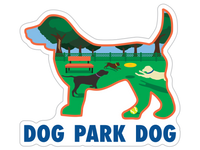 Thumbnail for Dog Park Dog 3” Sticker