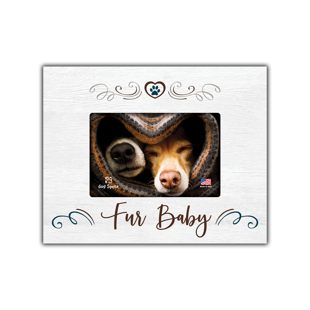 Horizontal Wood Frame - Fur Baby