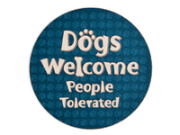 Thumbnail for Absorbent Stone Car Coaster - Dogs Welcome, People Tolerated
