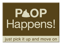 Thumbnail for Standard Magnet | Poop Happens!