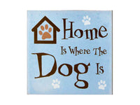 Thumbnail for Absorbent Stone Coaster - Home is Where the Dog is